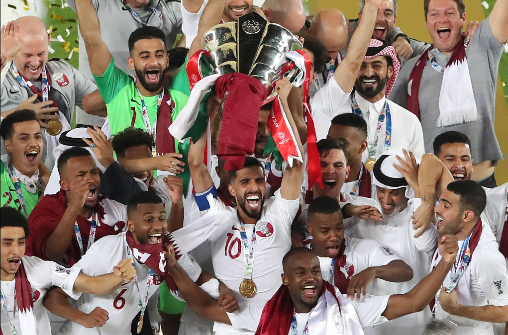 亚洲杯决赛-阿里倒钩破纪录 卡塔尔3-1斩日本爆冷夺冠